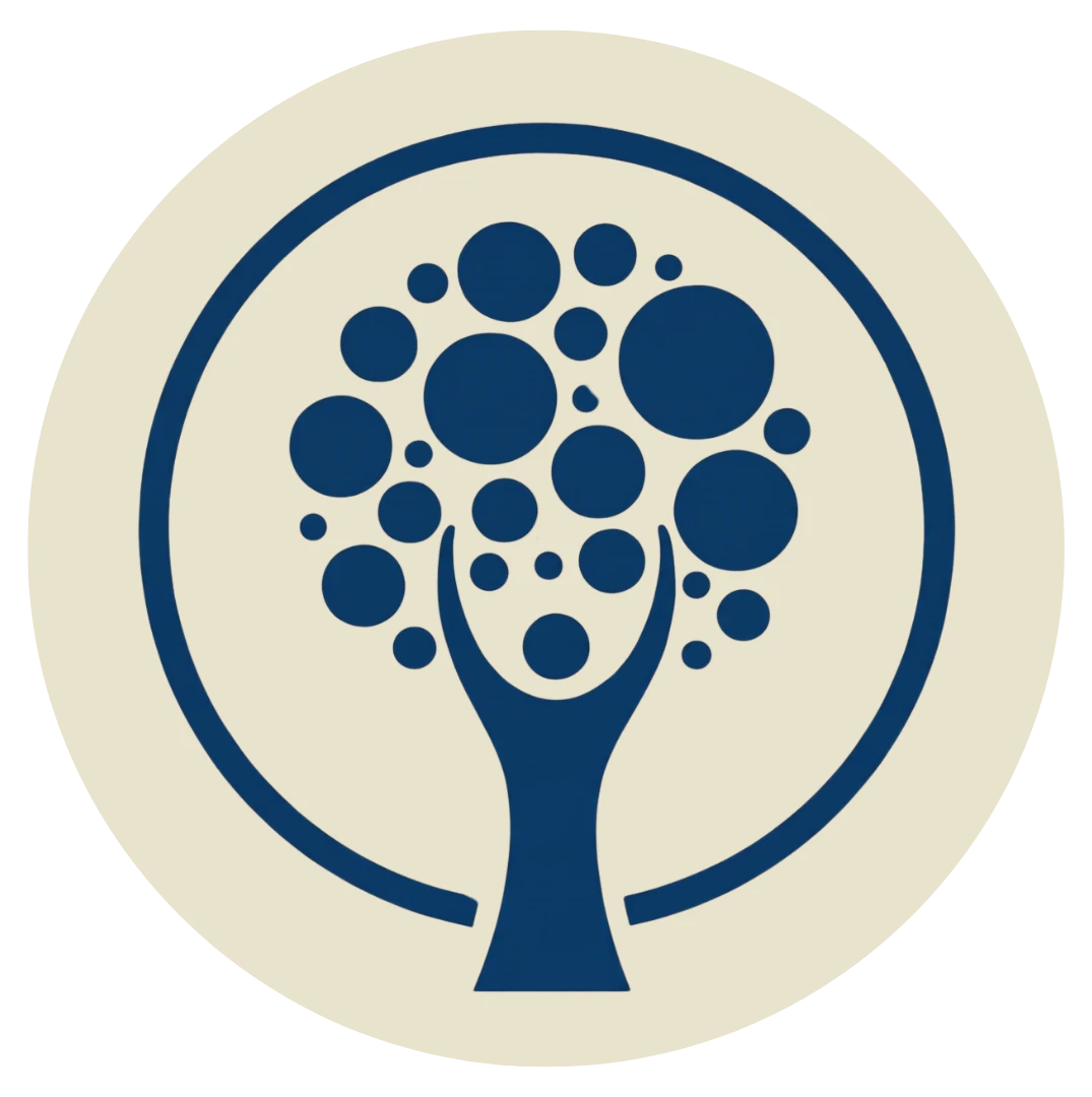 GP-loggo-clean-transp-bg2 Symbol för människors potential att växa och bära frukt.
